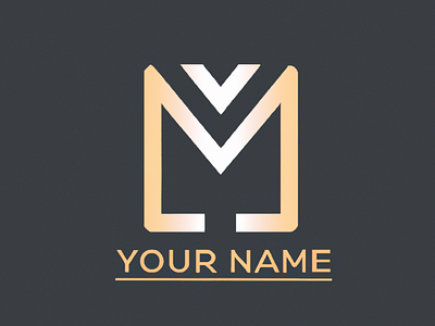 M Alphabet Logo Design logo