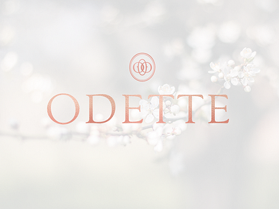Odette Brand Design brand design branding feminine brand logo logo design luxury brand