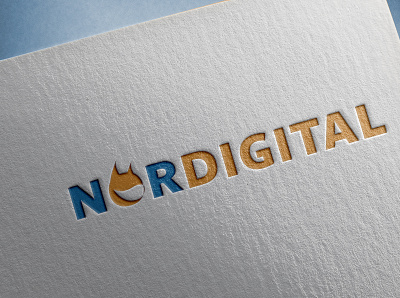 Logo Design & Brand Guidelines for Nordigital branding design graphic design logo typography