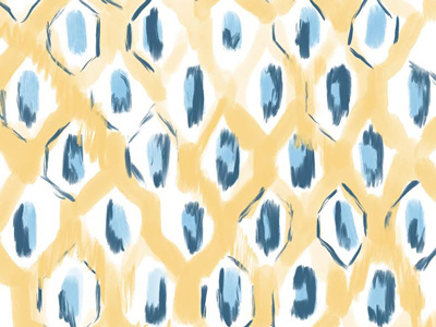 Bathroom Art apple pencil art blue ipad pro pattern yellow