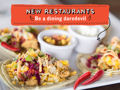 Dining Daredevil Email Advertisement