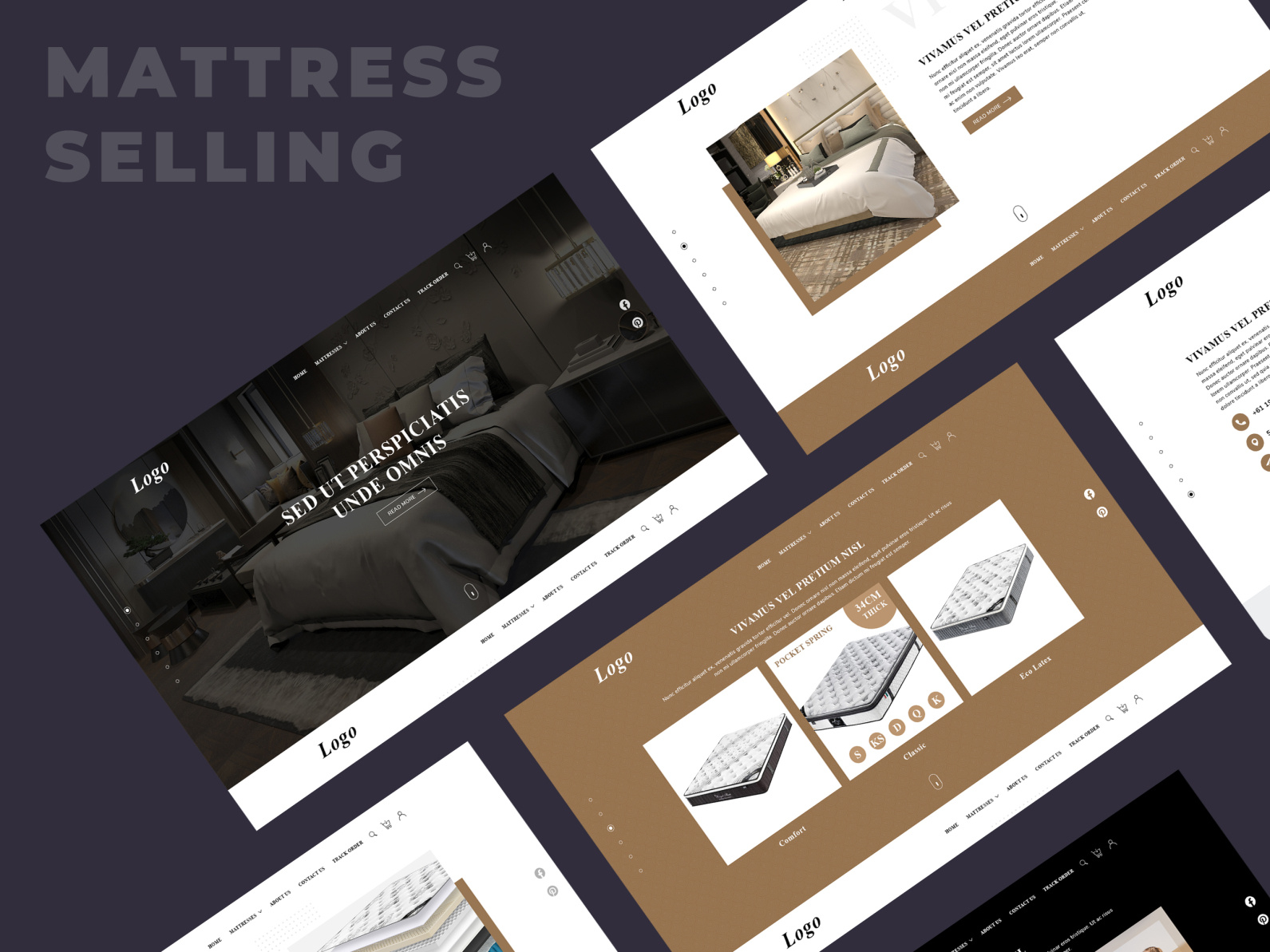 Mattress Selling site Design by MODI YASH on Dribbble