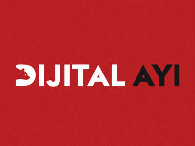 Dijital Ayı brand forest brand digitalagency logo