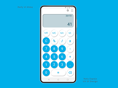 Daily UI ::004:: Calculator calculator dailyui design figma illustration ui uidesign ux uxdesign