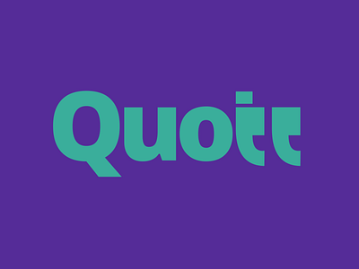 Quote Logo branding graphic design lettermark logo logodesigner logomark logotype quote quotesoftheday typography wordmark