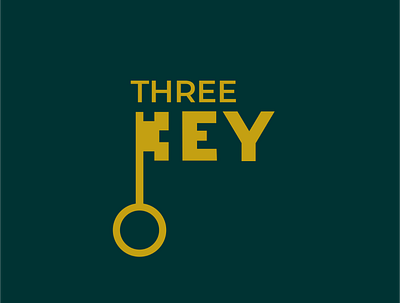 three word logo design