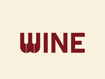 Wine Logo branding graphic design lettermark logo logodesigner logomark wine wine logo wordmark