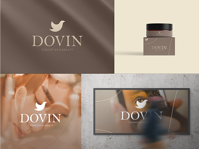 Visual Identity  - Dovin Cosmetics & Beauty