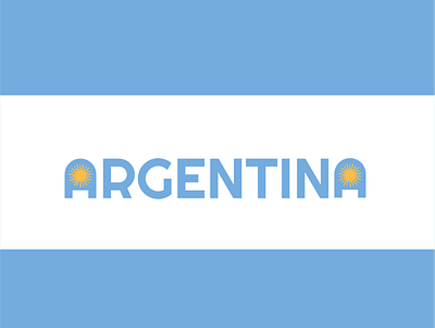Argentina wordmark argentina branding design graphic design lettermark logo logodesigner logomark messi pialadunia qatar wordmark worldcup worldcup2022