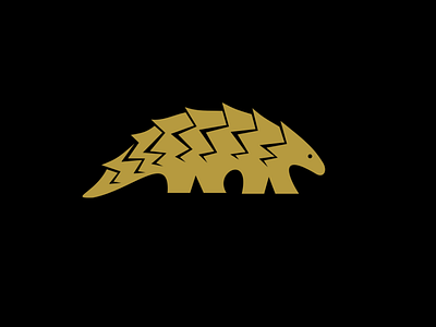 Pangolyn animal animal design animal logo branding graphic design lettermark logo logodesigner logomark pangolin pictorial tringgiling