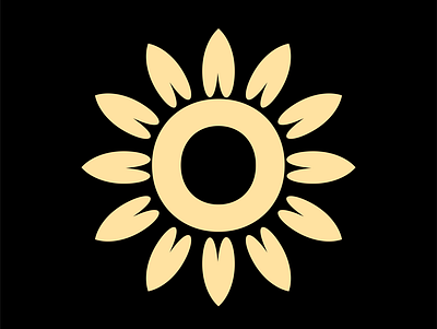 Sunflower bouquet branding feminim flower flower logo graphic design lettermark logo logodesigner logomark sun logo sunflower women