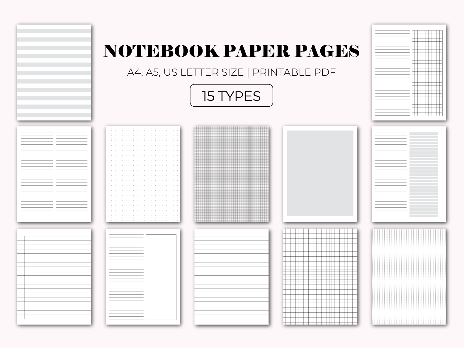 Notebook Paper Pages by Falaq Ashfaq on Dribbble