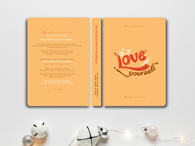 Be in love with yourself adobe illustrator amazon book book cover design digital design graphic design journals love planners print printables self care self love