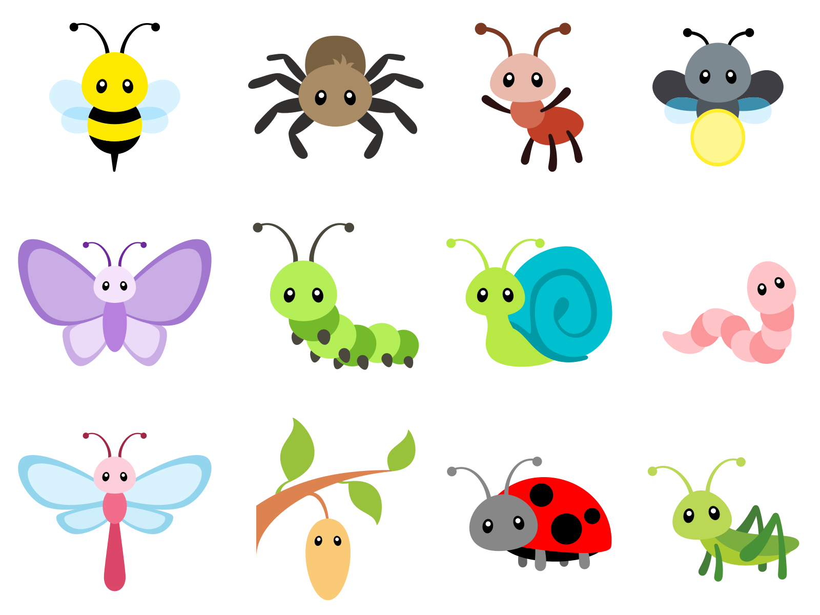 Backyard Bugs by Matt Upholz on Dribbble