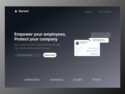 Securo app branding design figma graphic design illustration landing page logo mobile app typography ui ux vector web ui