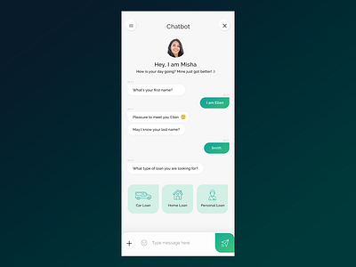 Chatbot App UI