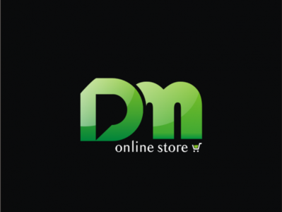 Online store logo brand branding design logo vector