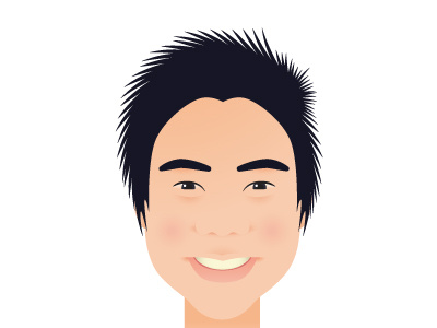 Daniel cape town daniel ting chong illustration portrait studio mates vector