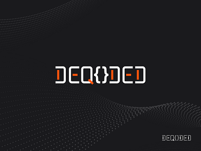 Deqoded Logo Design Exploration! code code logo code mark creative logo design creative logos creative mark decode great logo design great mark logo design logo mark