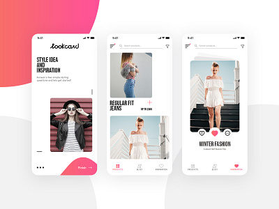 AI Based Fashion App ai artificial intelligence fashion fashion app mobile app mobile ui ui uidesign ux