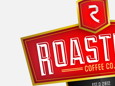 Roasterb Coffee Co. branding branding coffee coffee company label logo roasterb