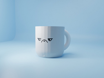 Motion Cup 3d animation design