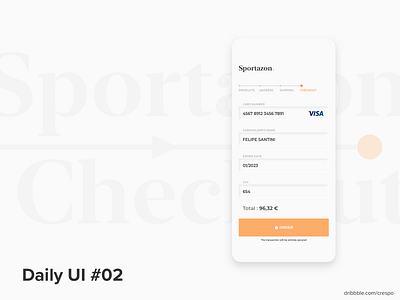 Daily UI #02