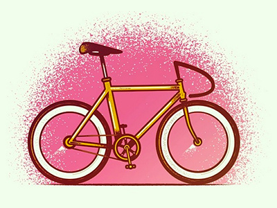 Fixie bike design fixed gear icon vector