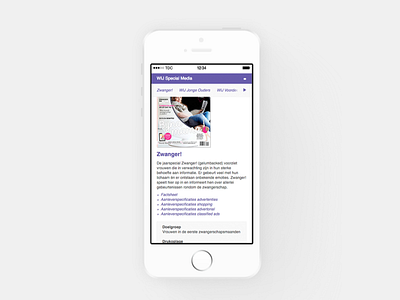 wijspecialmedia.nl mobile ui website