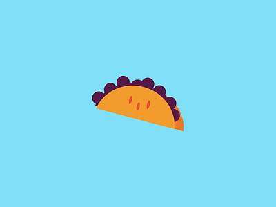 Taco logo branding concept design food food and beverage food and drink food app icon iconic illustration logo logo design concept minimal taco taco bell vector