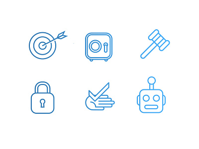 Security/Data Icons