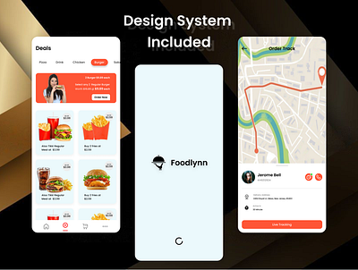 Foodlynn - Food App branding figma food logo motion graphics prototype ui user experience user interface ux wireframing