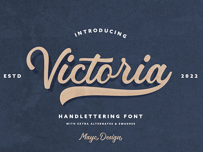 Victoria - Script Font