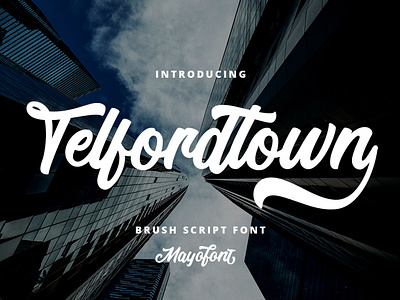 Telford Town - Bold Script Font