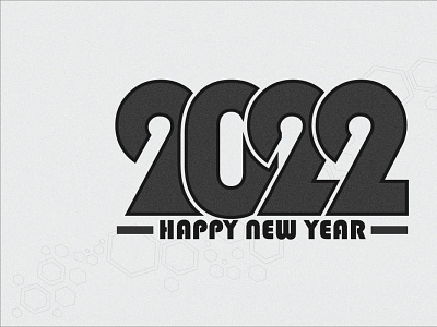 Happy New Year design graphic design illustration typography vector