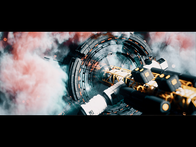 Render_spaceship 🚀- part2 c4d design dribbbleweeklywarmup octane