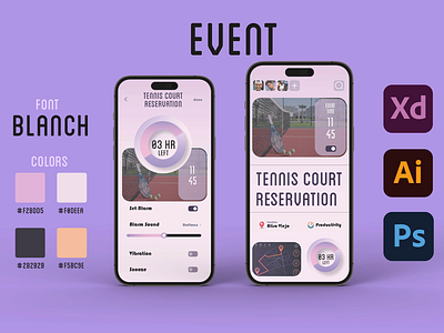 EVENT | Alarm and To-Do App alarm app app ui branding design graphic design illustration illustrator logo mobile app mobile app ui mobiledesign mock up mockup photoshop to do to do ui ux vector