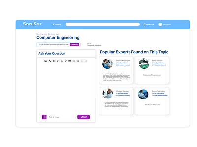 SoruSor : Platform for Asking Questions & Providing Answers