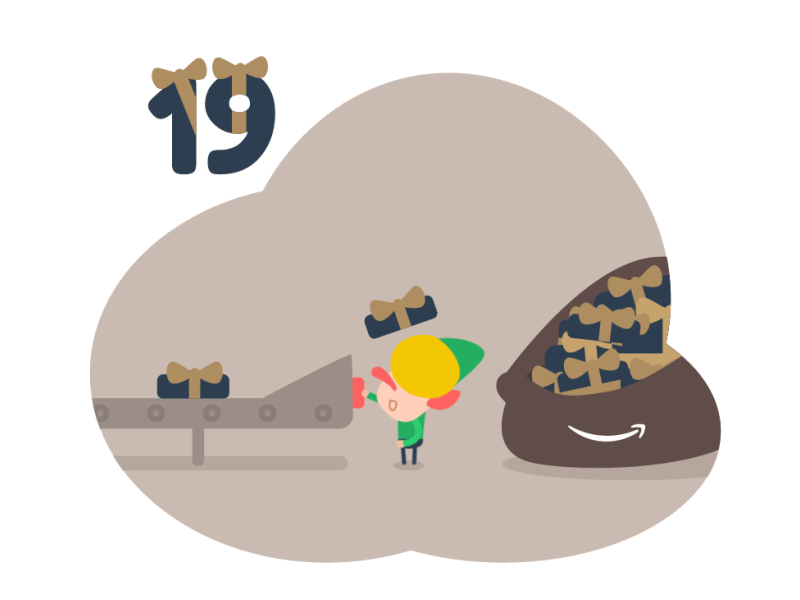 Day 19 - Advent Calendar 🎄 animation duik gif illustration joystick n sliders loop motion graphics rig rubberhose