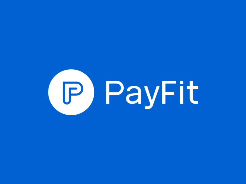 PayFit - Logo Evolution 💳 animation brand evolution gif illustration landing logo loop motion graphics ui ux