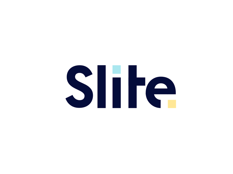 Slite - Logo Construction 🛠 animation brand gif guidelines illustration logo loop motion graphics