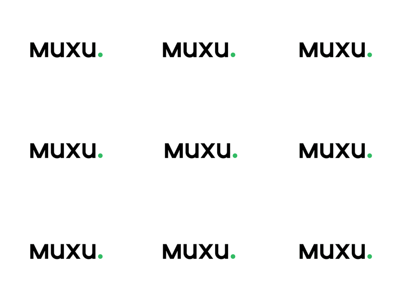 Muxu.Muxu - Logo Explorations 🔍 2d animation after effects animation brand branding gif illustration loop motion motion graphics