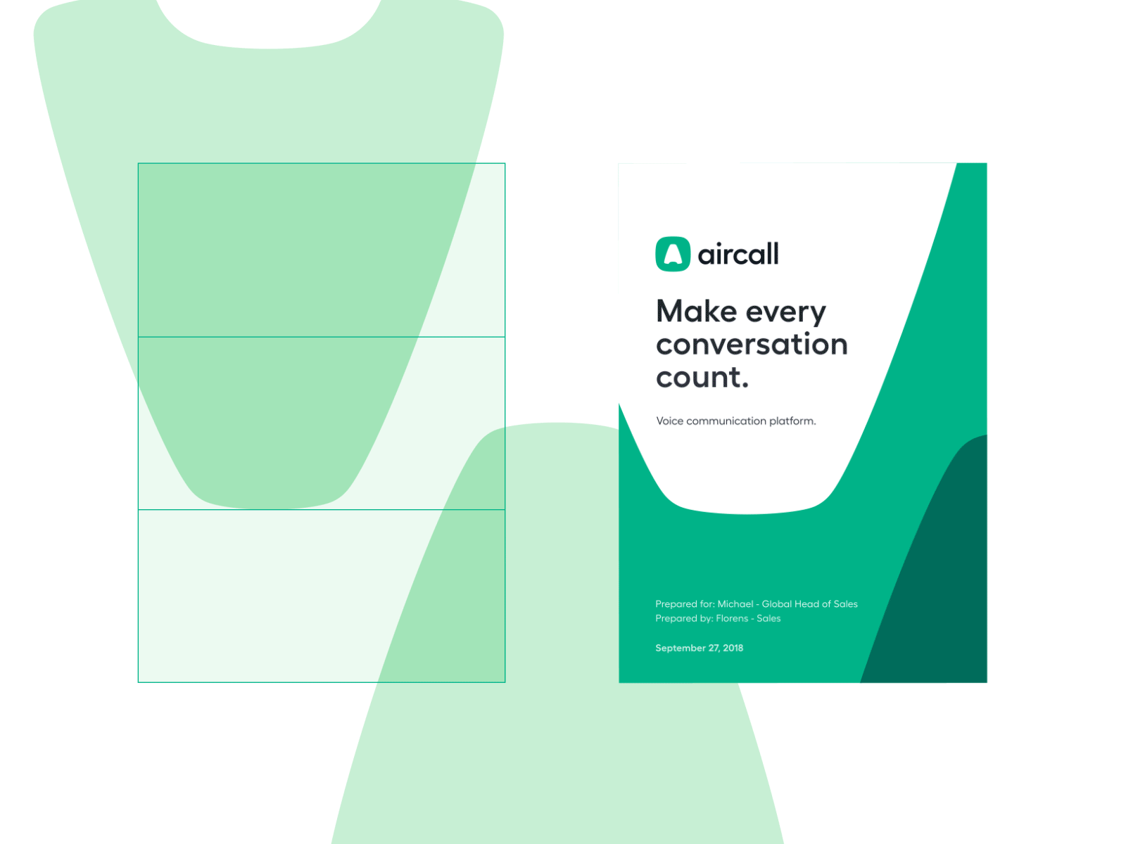 Aircall - Assets Guidelines 🛠 aircall brand branding design guidelines illustration loop motion