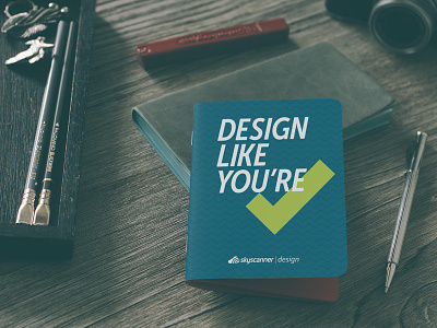 Design Like You're Right notebook