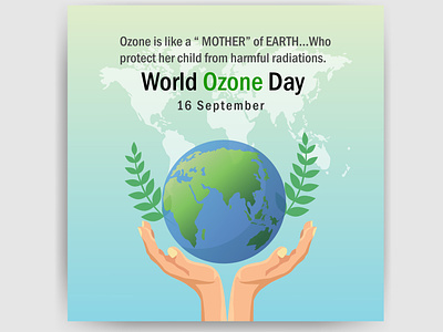 World Ozone Day day2022 design ozone ozone 2022 ozone day ozone day 2022 social media post world ozone day