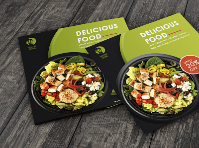 Creative Food Brochure Design branding brochuredesign design food graphic design hinzzart