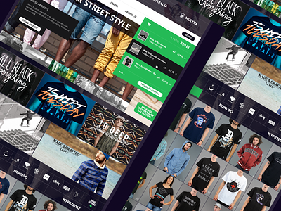 Street Style Shop (eCommerce) branding ecommerce graphic design shop skate street style ui ux uxui web design