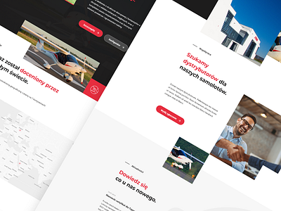 Ekolot - Website redesign aircraft branding design graphic design redesign ui ux uxui web web design