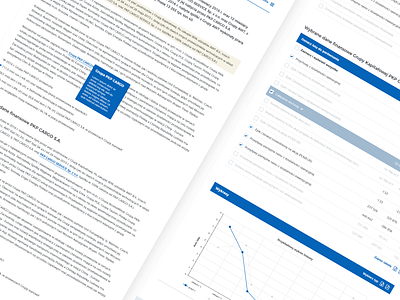 PKP CARGO Annual Report '17 concept annual report corpo corporation design graphic design ui ux uxui web design