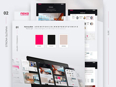 NEKO Lighting inc landing page led lighting ui design ux design web design website